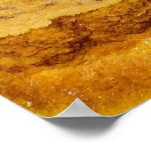 Ethiopië Erta Ale actieve vulkaan Afar regio Poster (Hoek)