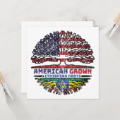 Ethiopië Ethiopian US American USA Verenigde State Kaart (Voorkant / Achterkant in situ)