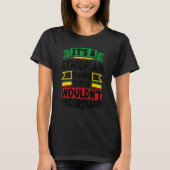 Ethiopië Ethiopië - vlag is een Ethiopische T T-shirt (Voorkant)