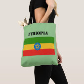 Ethiopië Flag Africa Canvas tas (Dichtbij)