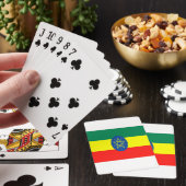 Ethiopië - geloof en hoop pokerkaarten (Insitu)