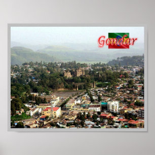 Ethiopië - Gondar - Poster