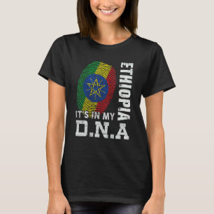 Ethiopië Het zit in mijn DNA Ethiopië T-shirt