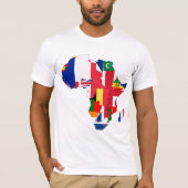 Ethiopië is nog nooit gekoloniseerd! t-shirt (Voorkant)