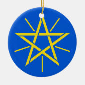 ETHIOPIË — Keramisch kerstversiering Ornament (Voorkant)