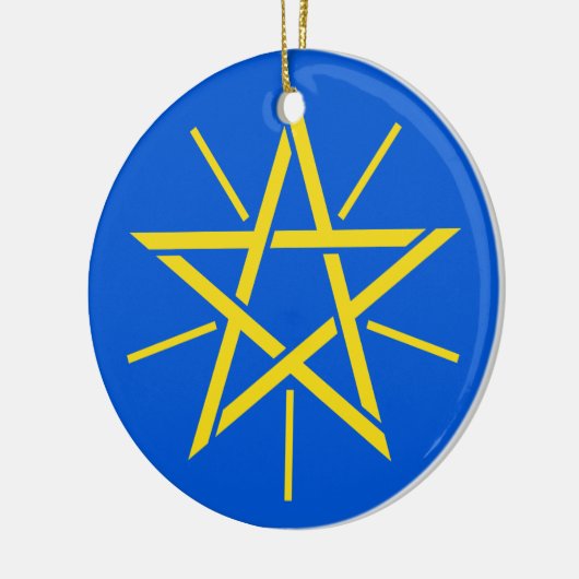 ETHIOPIË — Keramisch kerstversiering Ornament (Links)