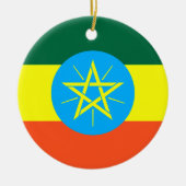 Ethiopië Keramisch Ornament (Voorkant)