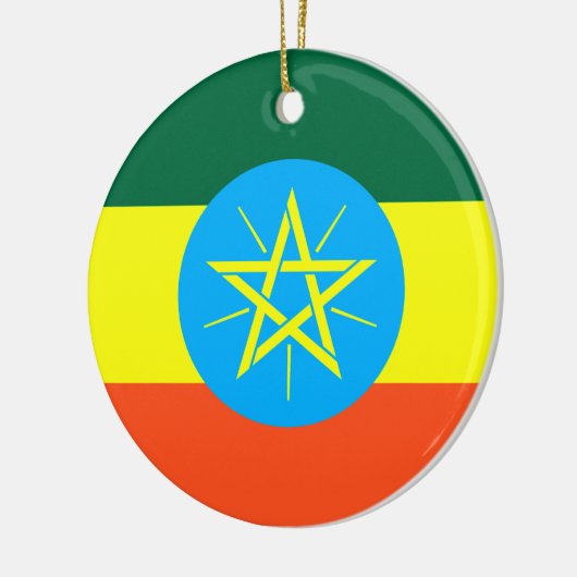 Ethiopië Keramisch Ornament (Links)
