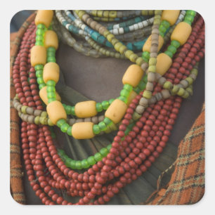 Ethiopië: Lagere Omo-rivierbekken, Omo-delta, Vierkante Sticker