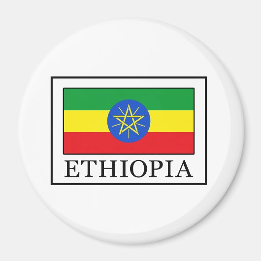 Ethiopië Magneet (Voorkant)