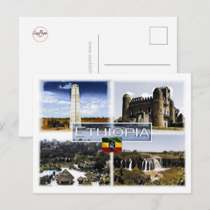 Ethiopië - Mozaïek - Briefkaart