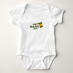 Ethiopië Rasta vlag Baby Bodysuit