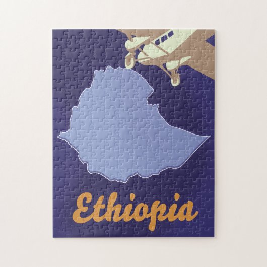 Ethiopië reisposter legpuzzel (Verticaal)
