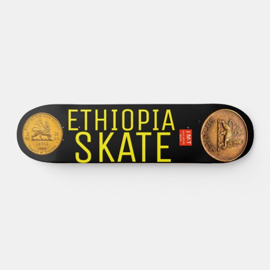 ETHIOPIË SCHAATS Skateboard, 7¾" Deck Persoonlijk Skateboard (Horizontaal)