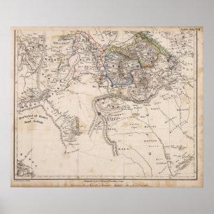 Ethiopië, Somalië, Afrika Poster