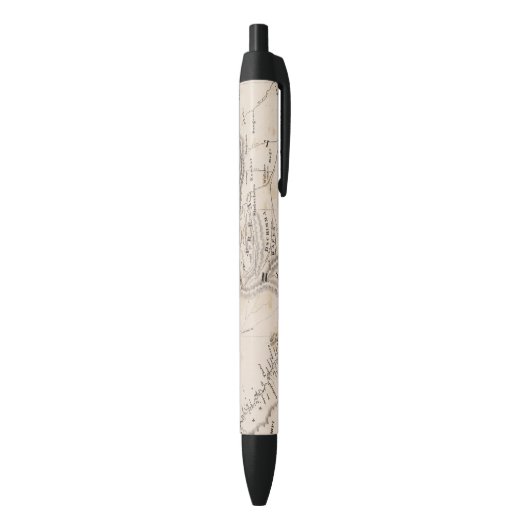 Ethiopië, Somalië, Afrika Zwarte Inkt Pen (Achterkant (Verticaal))