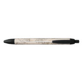 Ethiopië, Somalië, Afrika Zwarte Inkt Pen (Achterkant)