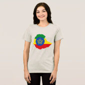 ETHIOPIË Special Tourist Gift Classic Tri-Blend Shirt (Voorkant volledig)