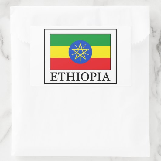 Ethiopië sticker (Tas)