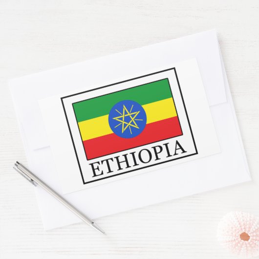 Ethiopië sticker (Envelop)