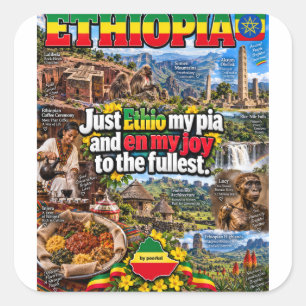 Ethiopië sticker