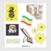 Ethiopië sticker pack ስቲከር (Vel)
