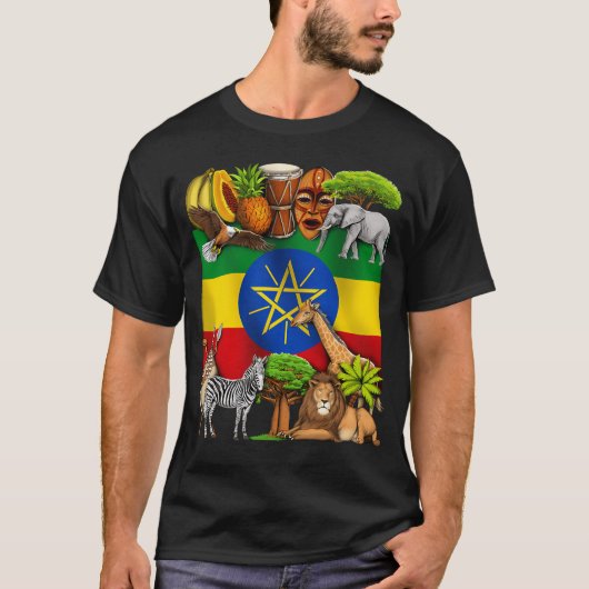Ethiopië T-shirt (Voorkant)