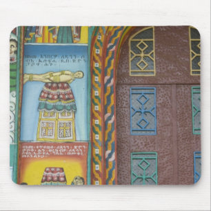 Ethiopië: Tigray Region, Axum, Christus Church Muismat