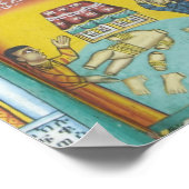 Ethiopië: Tigray Region, Axum, Christus Church, Poster (Hoek)