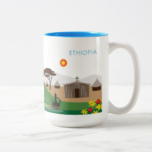 Ethiopië U bent hier Mok