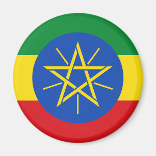 Ethiopië Vlag ET Magneet