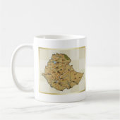 Ethiopië - vlag + Mok kaart (Links)