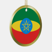 Ethiopië Vlag Ornament (Rechts)