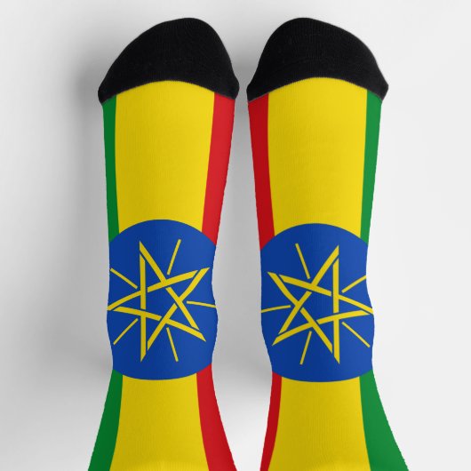 Ethiopië Vlag Sokken (Top)
