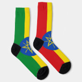 Ethiopië Vlag Sokken (Rechts)