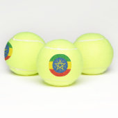 Ethiopië Vlag Tennisballen (Multi)