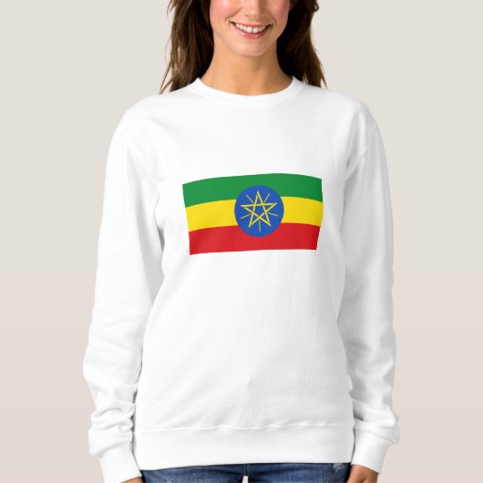 Ethiopië Vlag Trui (Voorkant)