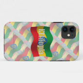 Ethiopië Waving Vlag Case-Mate iPhone Case (Achterkant (horizontaal))