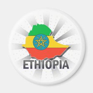 Ethiopiëllagkaart 2.0 magneet