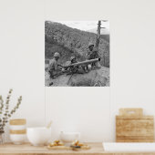 Ethiopiërs van het Leger van de V.N. Poster (Keuken)