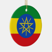 Ethiopiëvlag Ornament (Rechts)