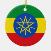 Ethiopiëvlag Ornament (Voorkant)