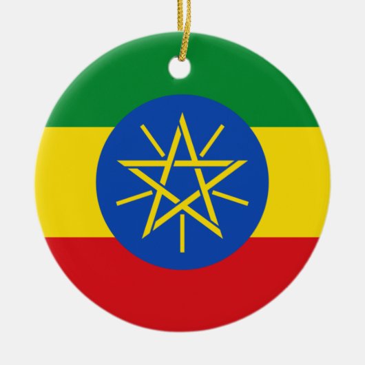 Ethiopiëvlag Ornament (Voorkant)
