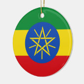 Ethiopiëvlag Ornament (Links)