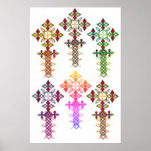 Ethiopisch Cross Poster (Voorkant)