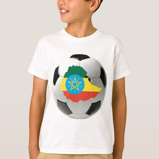 Ethiopisch nationaal team t-shirt (Voorkant)