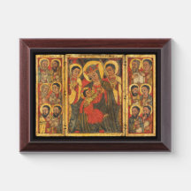 Ethiopisch-orthodox icoon van het oude Christelijk