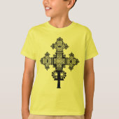Ethiopisch-orthodox kruis t-shirt (Voorkant)