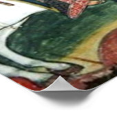 Ethiopisch orthodox Tewahedo Church Painting Poste Poster (Hoek)