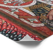 Ethiopisch-orthodoxe kerkpictogram poster (Hoek)